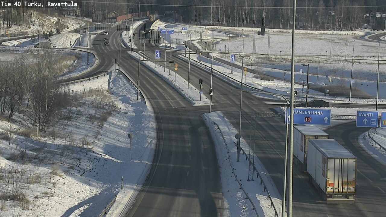 Weather Camera Image Road 40 Kaarina, Ravattula, Kaarina, Varsinais-Suomi