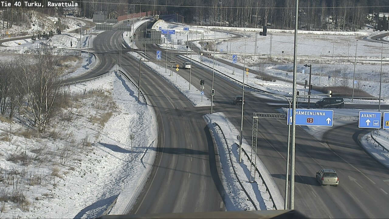Weather Camera Image Road 40 Kaarina, Ravattula, Kaarina, Varsinais-Suomi