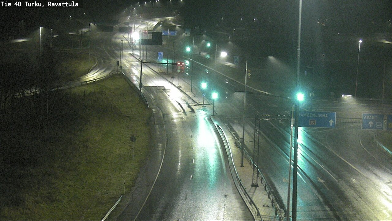 Weather Camera Image Väg 40 S:t Karins, Ravattula, Kaarina, Varsinais-Suomi