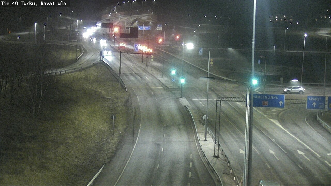 Weather Camera Image Väg 40 S:t Karins, Ravattula, Kaarina, Varsinais-Suomi