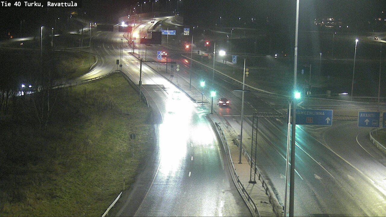 Weather Camera Image Väg 40 S:t Karins, Ravattula, Kaarina, Varsinais-Suomi