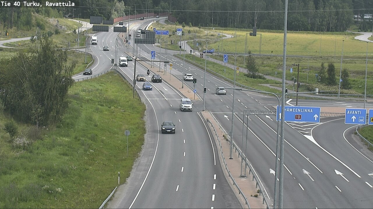 Weather Camera Image Road 40 Kaarina, Ravattula, Kaarina, Varsinais-Suomi