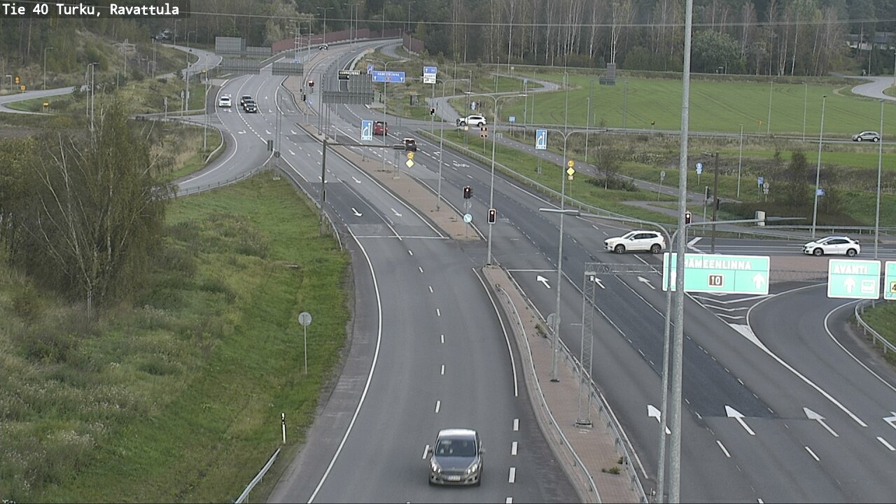 Weather Camera Image Väg 40 S:t Karins, Ravattula, Kaarina, Varsinais-Suomi