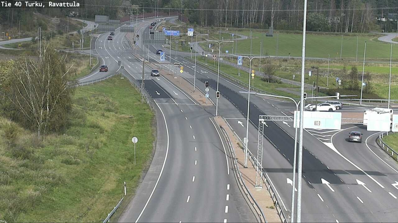 Weather Camera Image Väg 40 S:t Karins, Ravattula, Kaarina, Varsinais-Suomi