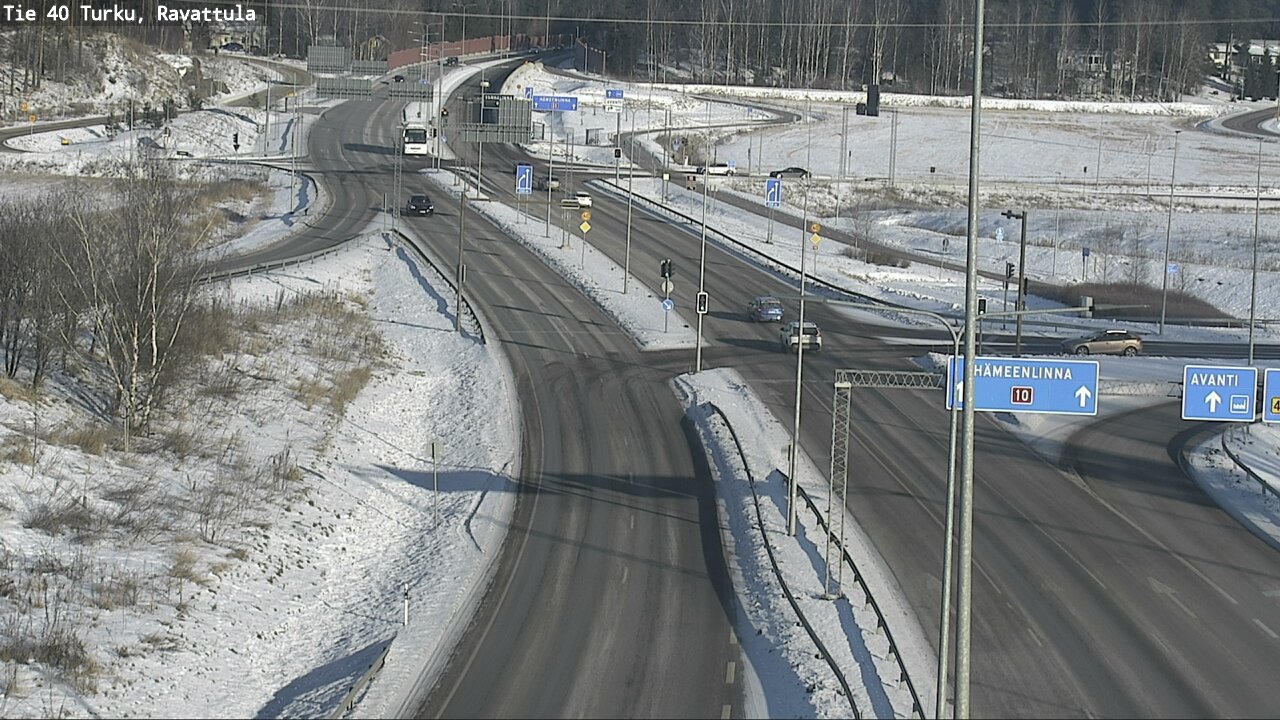Weather Camera Image Road 40 Kaarina, Ravattula, Kaarina, Varsinais-Suomi