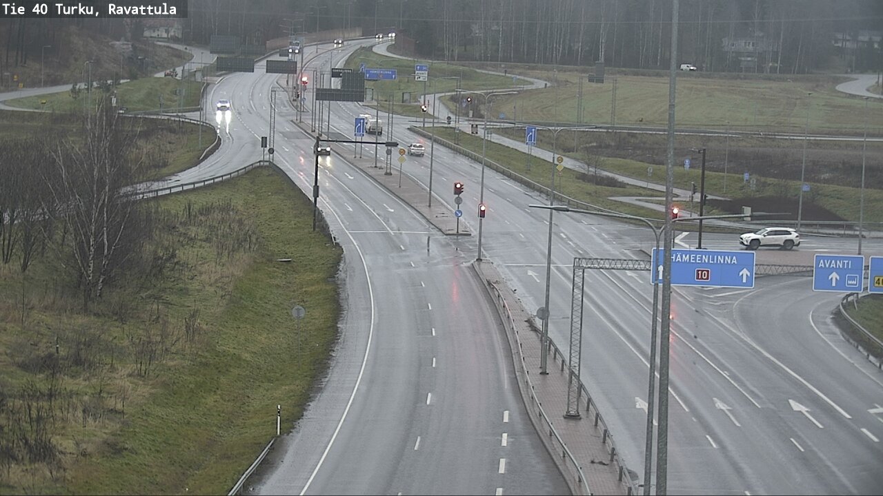 Weather Camera Image Väg 40 S:t Karins, Ravattula, Kaarina, Varsinais-Suomi