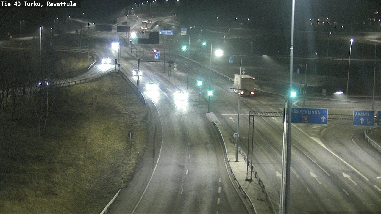Weather Camera Image Väg 40 S:t Karins, Ravattula, Kaarina, Varsinais-Suomi