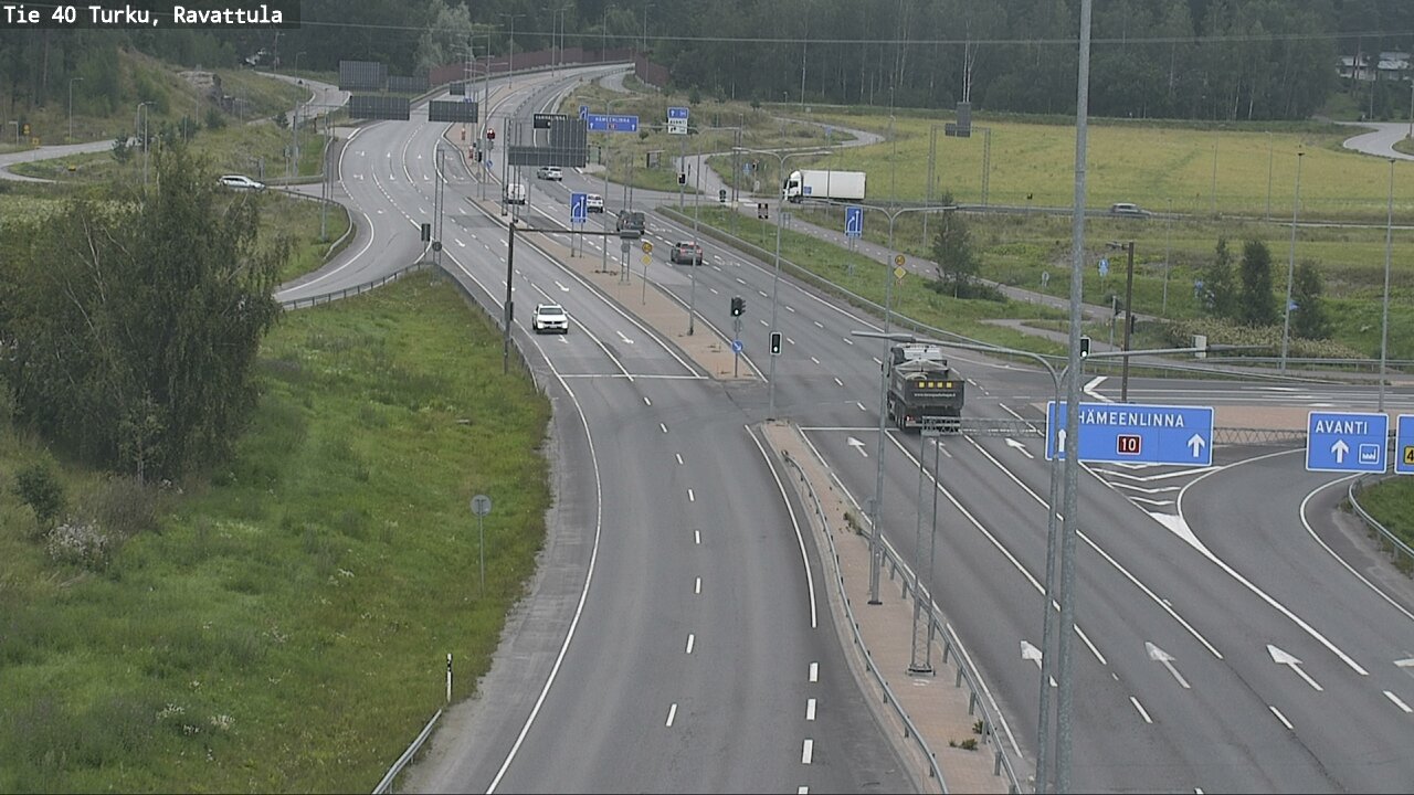 Weather Camera Image Road 40 Kaarina, Ravattula, Kaarina, Varsinais-Suomi