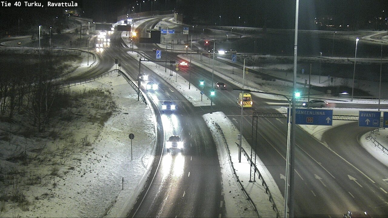 Weather Camera Image Väg 40 S:t Karins, Ravattula, Kaarina, Varsinais-Suomi