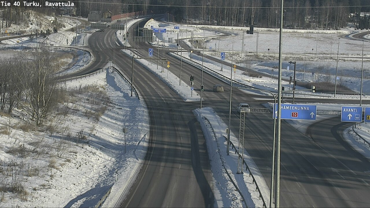 Weather Camera Image Road 40 Kaarina, Ravattula, Kaarina, Varsinais-Suomi