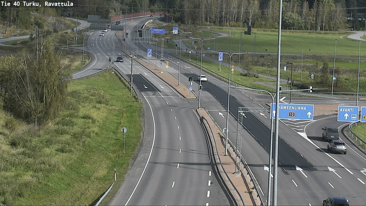 Weather Camera Image Väg 40 S:t Karins, Ravattula, Kaarina, Varsinais-Suomi