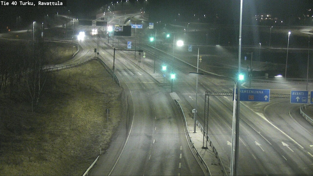 Weather Camera Image Väg 40 S:t Karins, Ravattula, Kaarina, Varsinais-Suomi