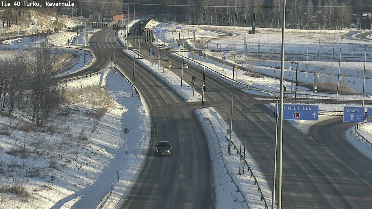 Weather Camera Image Road 40 Kaarina, Ravattula, Kaarina, Varsinais-Suomi