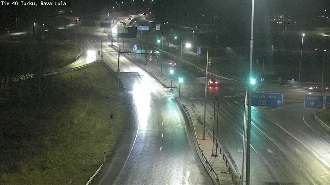 Weather Camera Image Väg 40 S:t Karins, Ravattula, Kaarina, Varsinais-Suomi