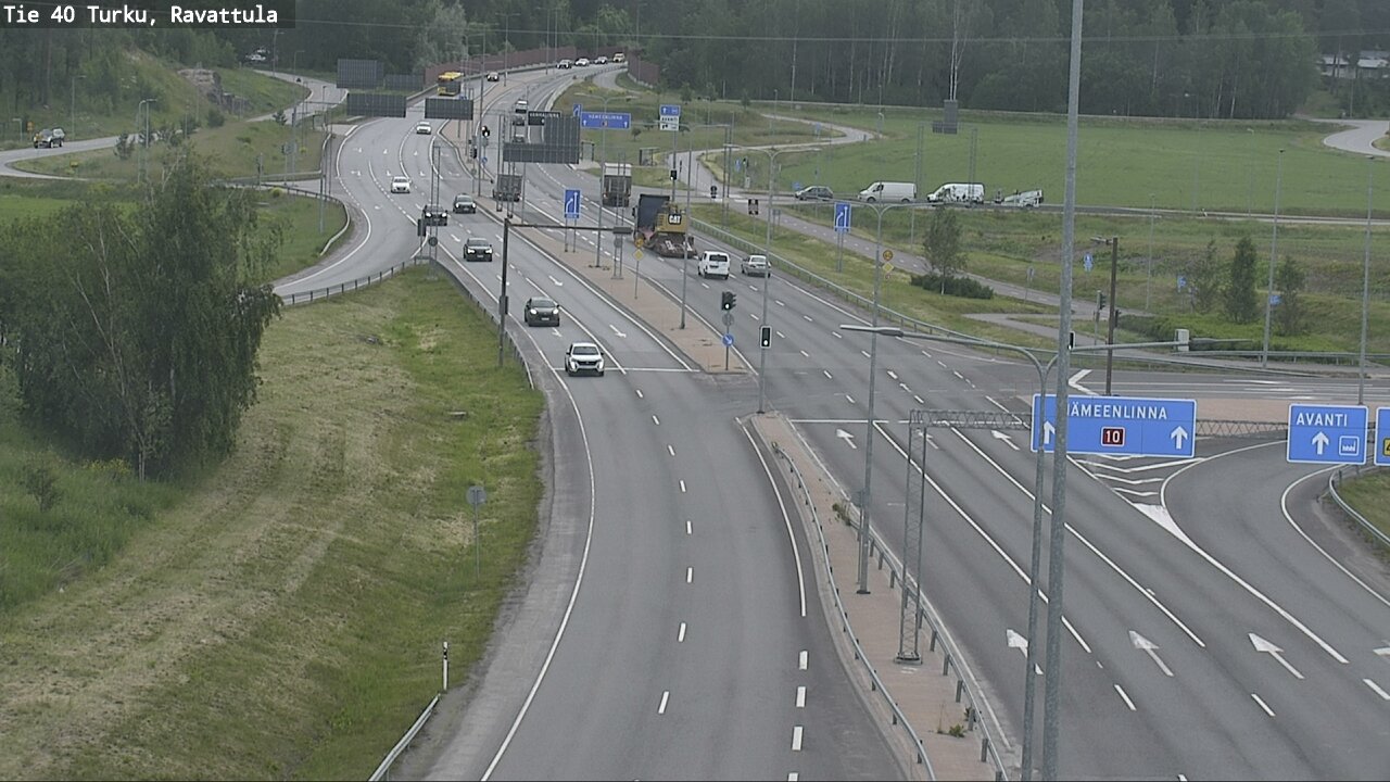 Weather Camera Image Road 40 Kaarina, Ravattula, Kaarina, Varsinais-Suomi
