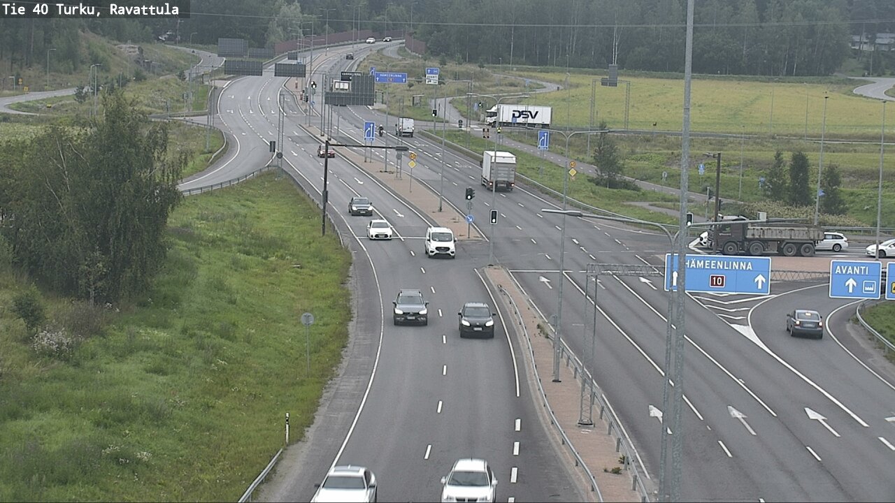 Weather Camera Image Road 40 Kaarina, Ravattula, Kaarina, Varsinais-Suomi