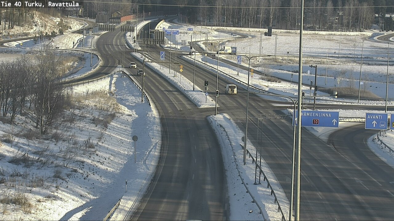 Weather Camera Image Road 40 Kaarina, Ravattula, Kaarina, Varsinais-Suomi
