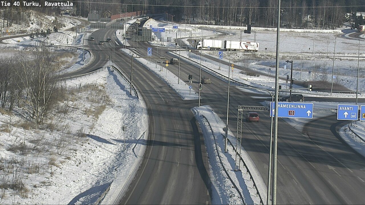 Weather Camera Image Road 40 Kaarina, Ravattula, Kaarina, Varsinais-Suomi