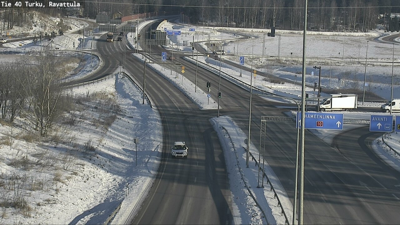 Weather Camera Image Road 40 Kaarina, Ravattula, Kaarina, Varsinais-Suomi