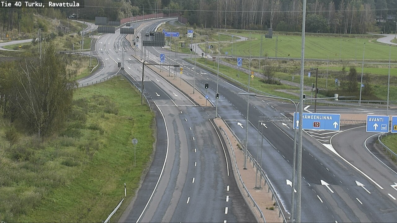 Weather Camera Image Väg 40 S:t Karins, Ravattula, Kaarina, Varsinais-Suomi