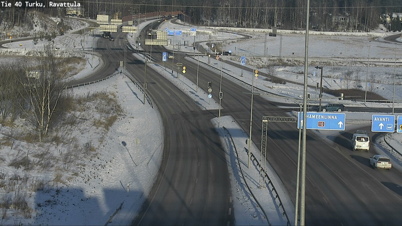 Weather Camera Image Road 40 Kaarina, Ravattula, Kaarina, Varsinais-Suomi