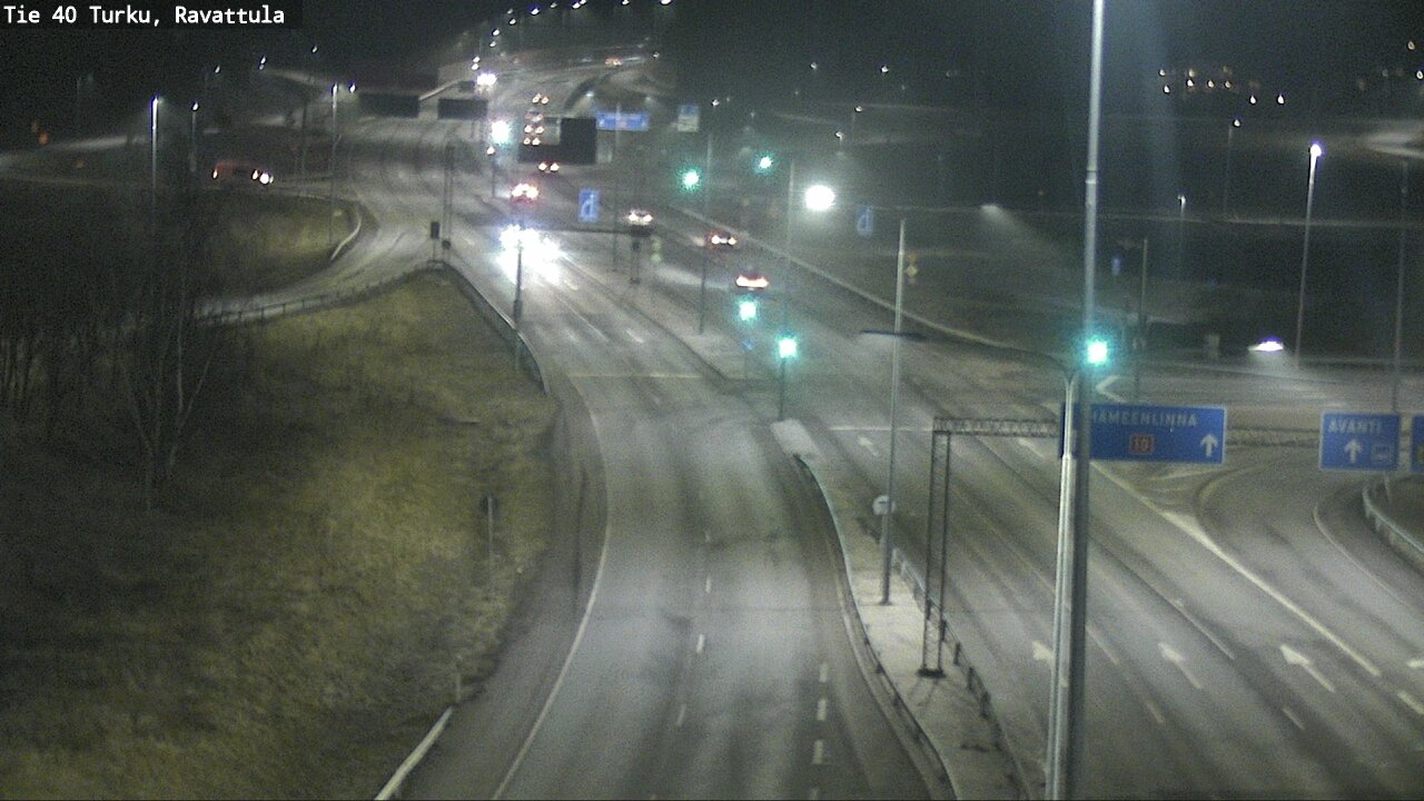 Weather Camera Image Väg 40 S:t Karins, Ravattula, Kaarina, Varsinais-Suomi