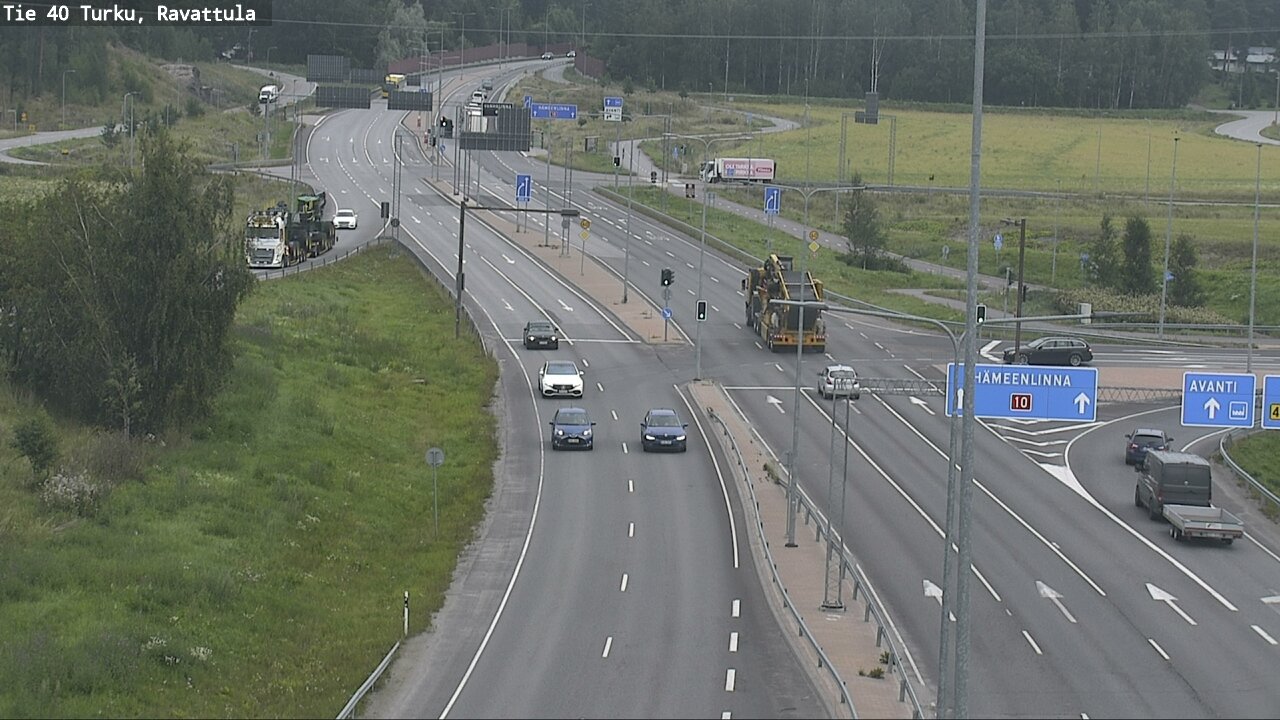 Weather Camera Image Road 40 Kaarina, Ravattula, Kaarina, Varsinais-Suomi
