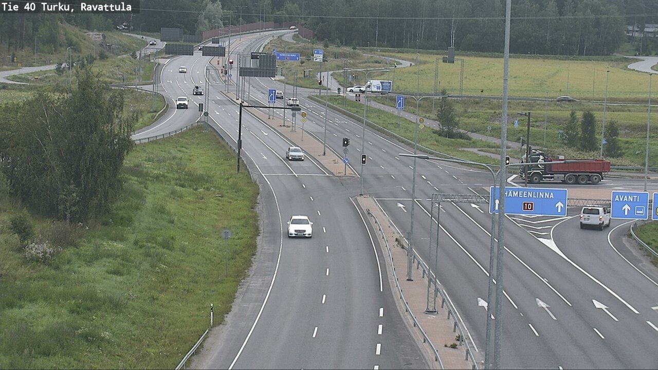 Weather Camera Image Road 40 Kaarina, Ravattula, Kaarina, Varsinais-Suomi