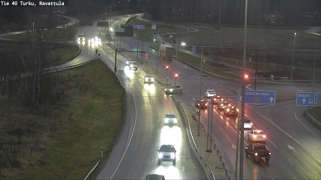 Weather Camera Image Väg 40 S:t Karins, Ravattula, Kaarina, Varsinais-Suomi