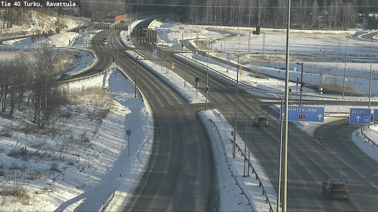 Weather Camera Image Road 40 Kaarina, Ravattula, Kaarina, Varsinais-Suomi
