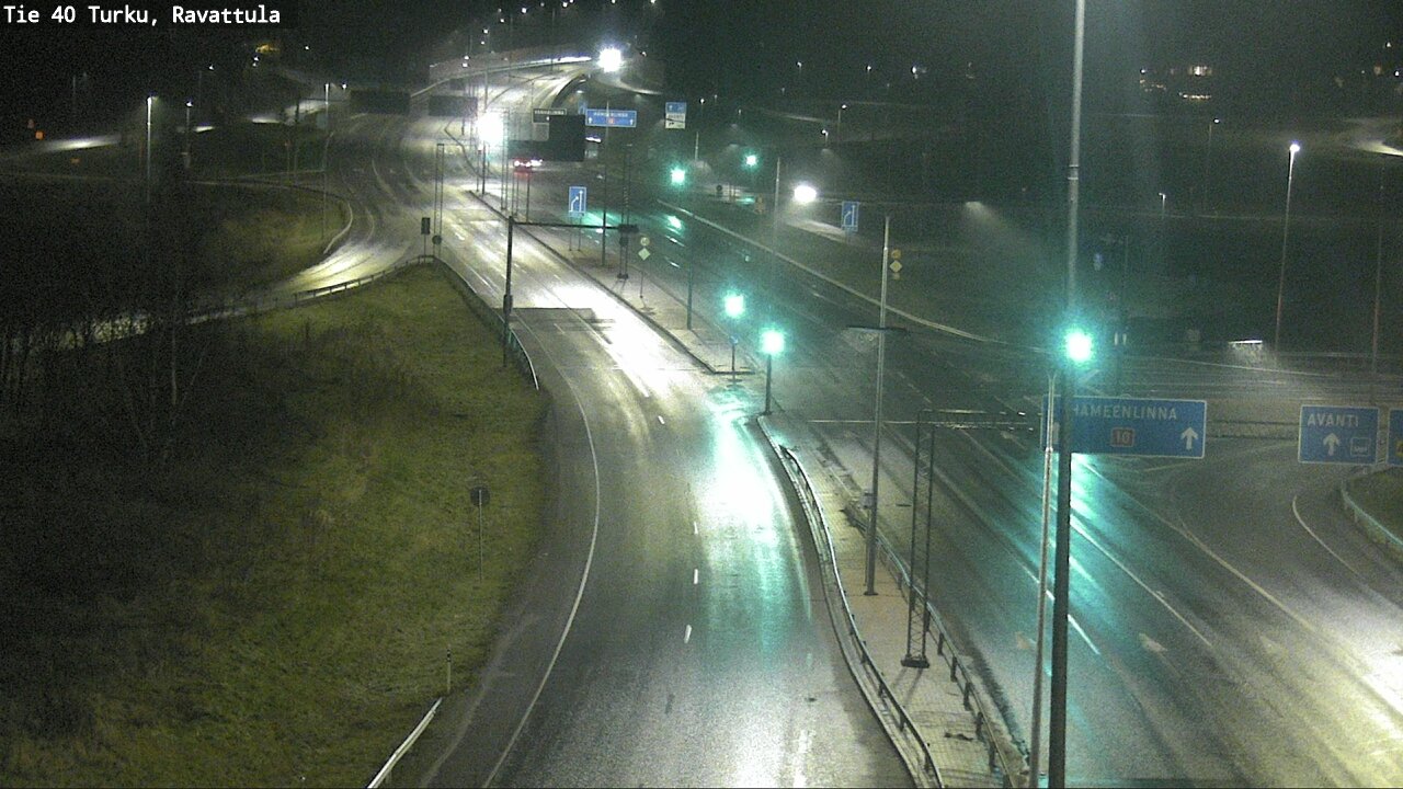 Weather Camera Image Väg 40 S:t Karins, Ravattula, Kaarina, Varsinais-Suomi