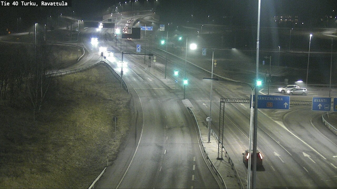 Weather Camera Image Väg 40 S:t Karins, Ravattula, Kaarina, Varsinais-Suomi