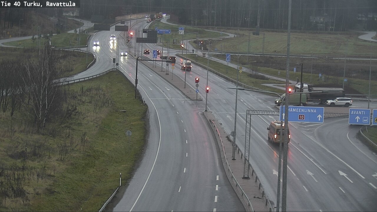 Weather Camera Image Väg 40 S:t Karins, Ravattula, Kaarina, Varsinais-Suomi