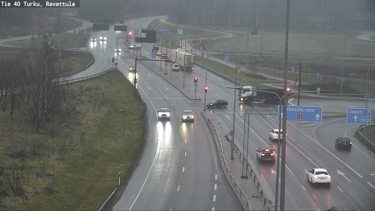 Weather Camera Image Väg 40 S:t Karins, Ravattula, Kaarina, Varsinais-Suomi