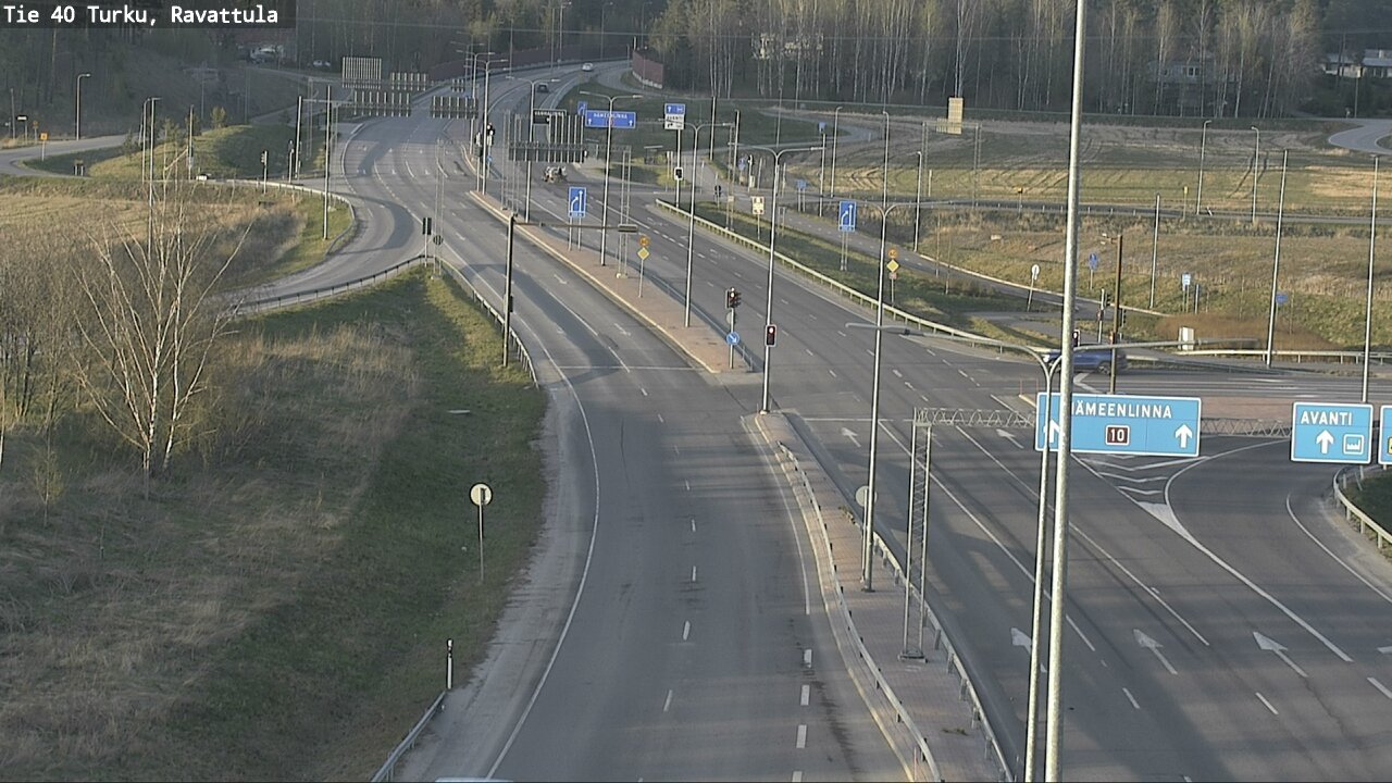 Weather Camera Image Väg 40 S:t Karins, Ravattula, Kaarina, Varsinais-Suomi