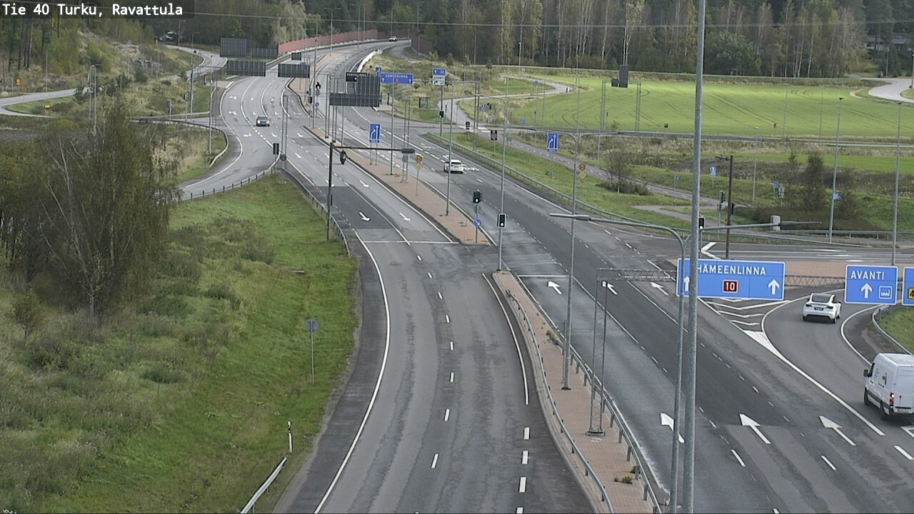 Weather Camera Image Väg 40 S:t Karins, Ravattula, Kaarina, Varsinais-Suomi