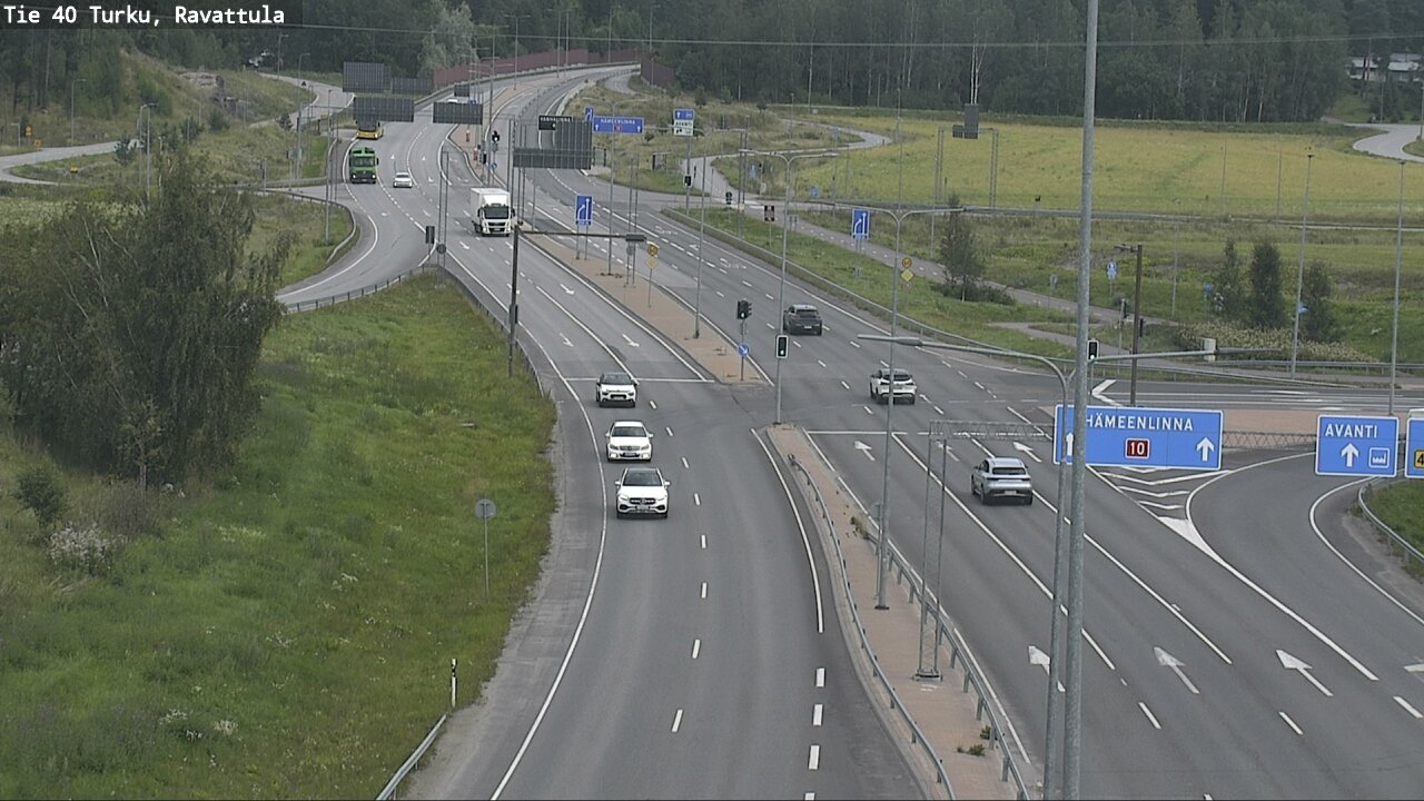 Weather Camera Image Road 40 Kaarina, Ravattula, Kaarina, Varsinais-Suomi