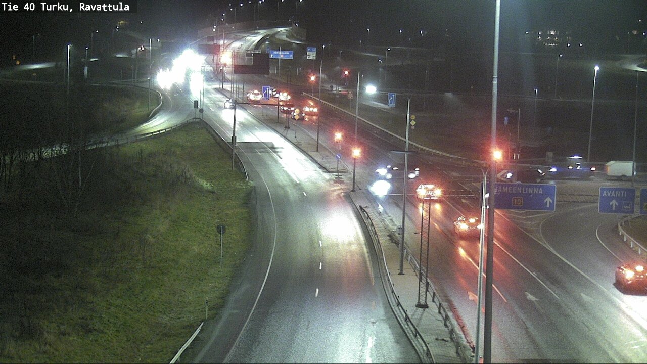 Weather Camera Image Väg 40 S:t Karins, Ravattula, Kaarina, Varsinais-Suomi