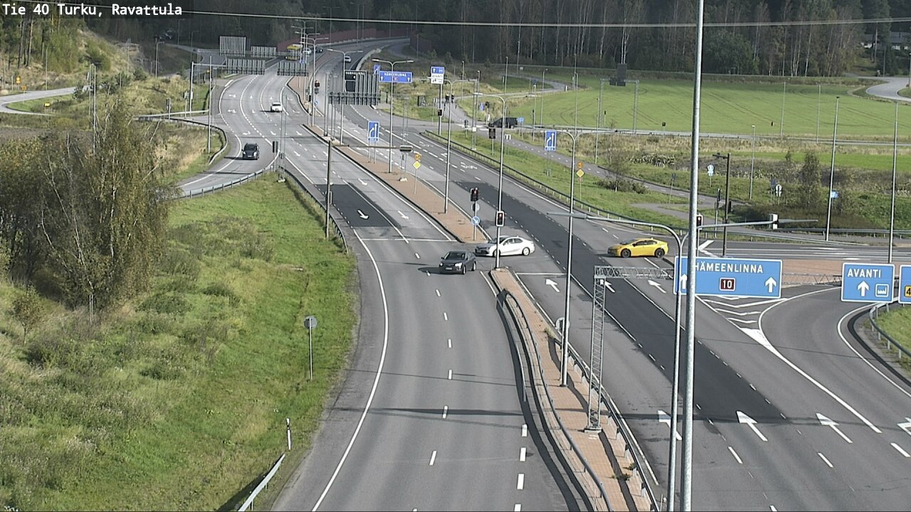 Weather Camera Image Väg 40 S:t Karins, Ravattula, Kaarina, Varsinais-Suomi