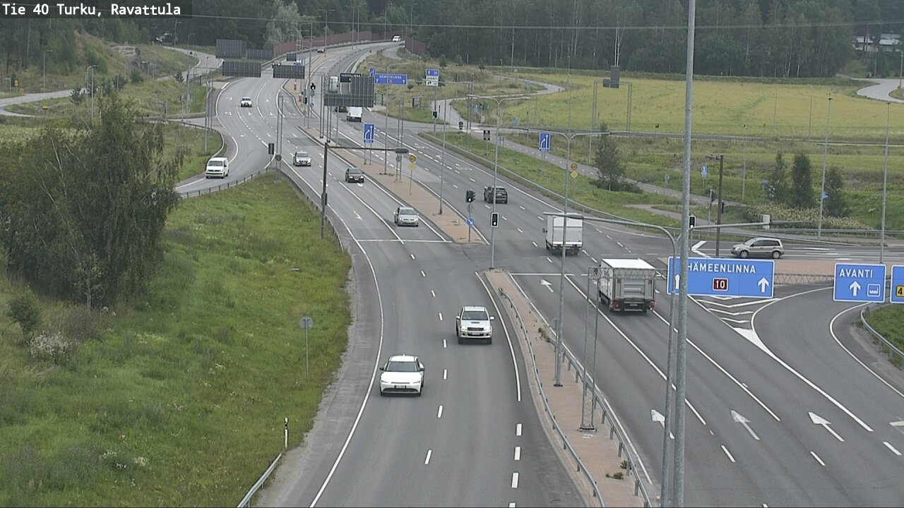 Weather Camera Image Road 40 Kaarina, Ravattula, Kaarina, Varsinais-Suomi
