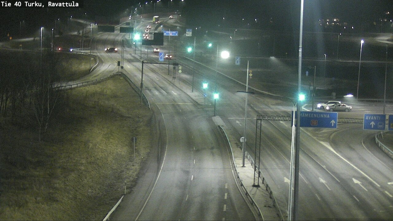 Weather Camera Image Väg 40 S:t Karins, Ravattula, Kaarina, Varsinais-Suomi