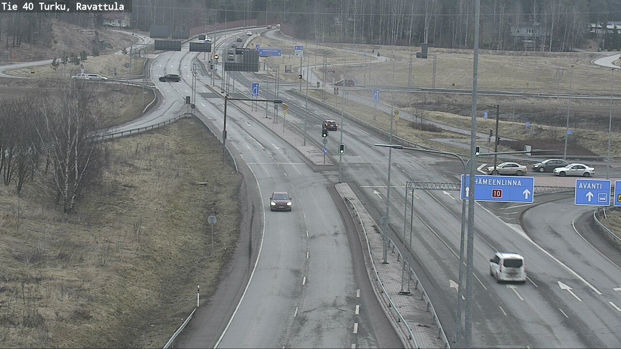 Weather Camera Image Road 40 Kaarina, Ravattula, Kaarina, Varsinais-Suomi