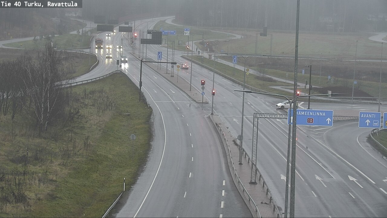 Weather Camera Image Väg 40 S:t Karins, Ravattula, Kaarina, Varsinais-Suomi
