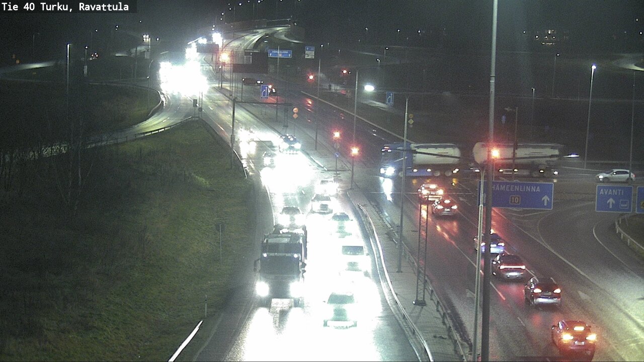 Weather Camera Image Väg 40 S:t Karins, Ravattula, Kaarina, Varsinais-Suomi