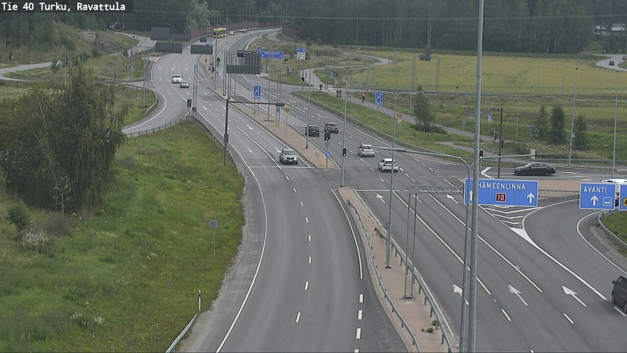 Weather Camera Image Road 40 Kaarina, Ravattula, Kaarina, Varsinais-Suomi