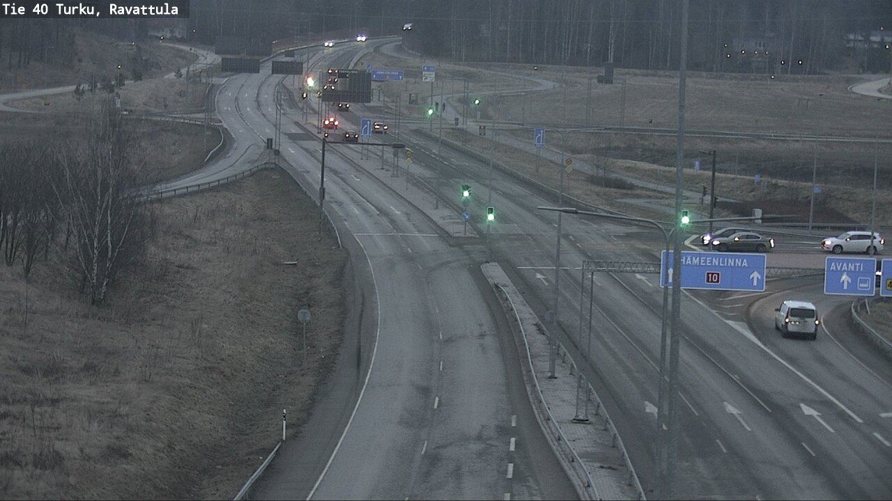 Weather Camera Image Väg 40 S:t Karins, Ravattula, Kaarina, Varsinais-Suomi