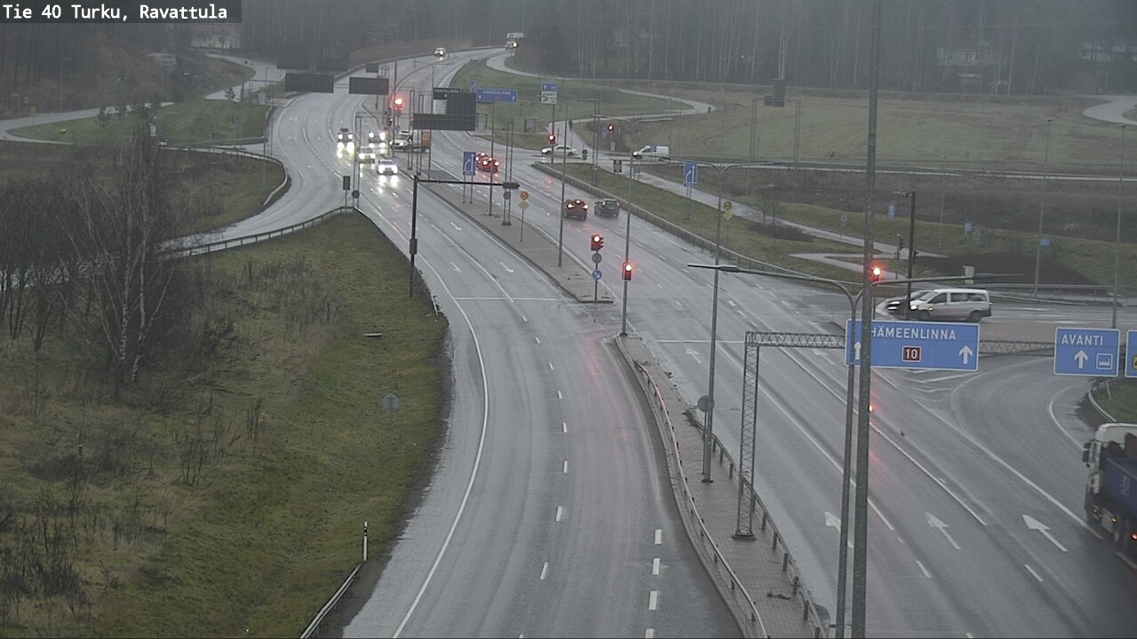 Weather Camera Image Väg 40 S:t Karins, Ravattula, Kaarina, Varsinais-Suomi
