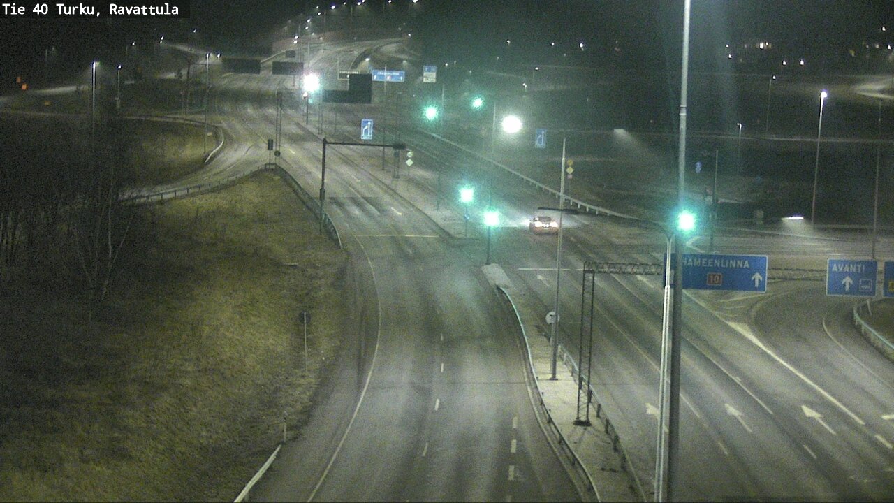 Weather Camera Image Väg 40 S:t Karins, Ravattula, Kaarina, Varsinais-Suomi