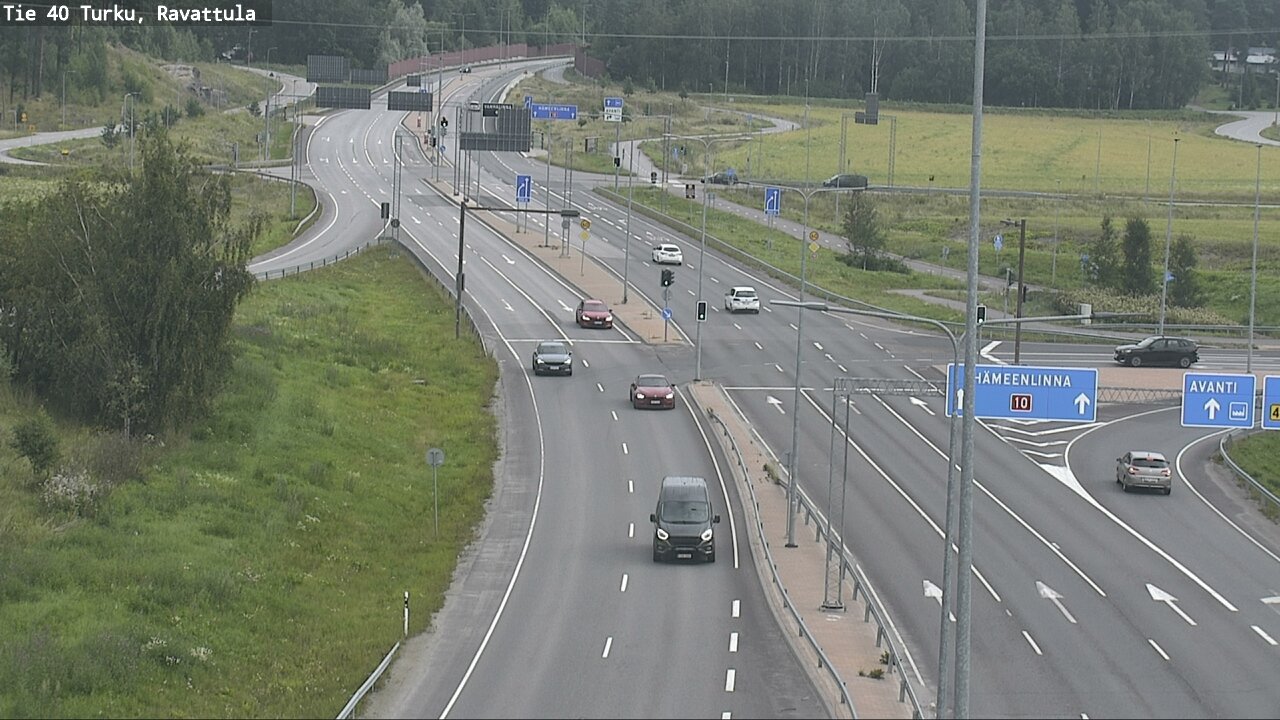 Weather Camera Image Road 40 Kaarina, Ravattula, Kaarina, Varsinais-Suomi