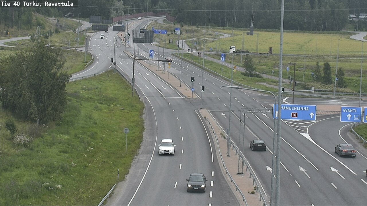 Weather Camera Image Road 40 Kaarina, Ravattula, Kaarina, Varsinais-Suomi